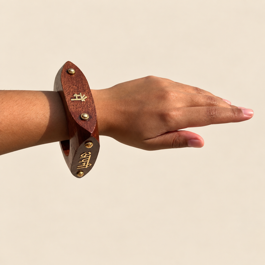 Apni Favourite Wooden Statement Kada ( SINGLE)