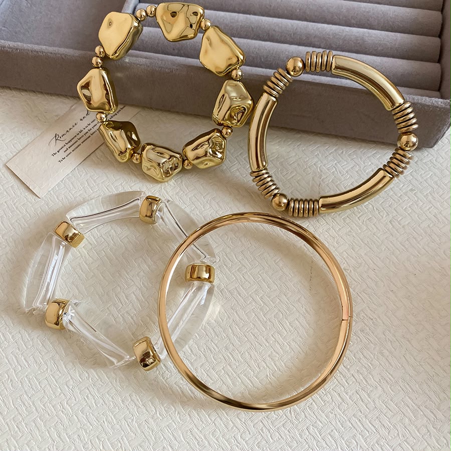 Icon Statement Bracelet Set