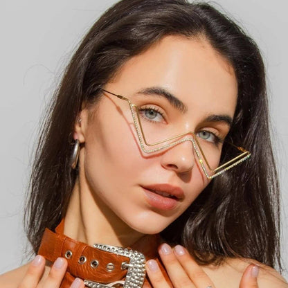 Bedazzled Glam Metal Eyewear