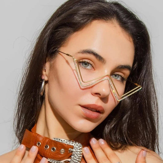 Bedazzled Glam Metal Eyewear