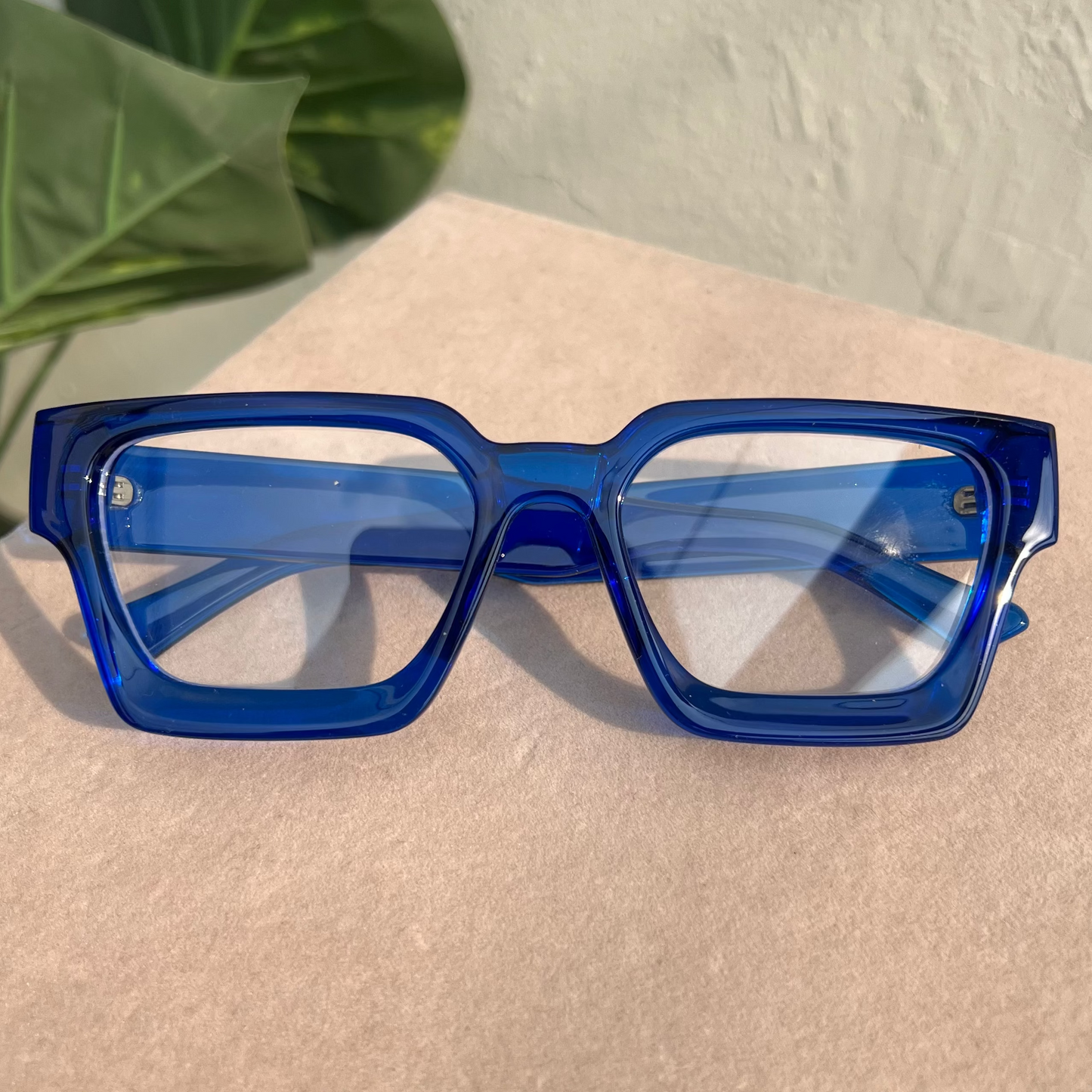 Blue Real Bold Unisex Eyewear