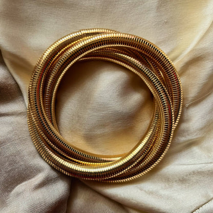 Coil Bracelet Gold