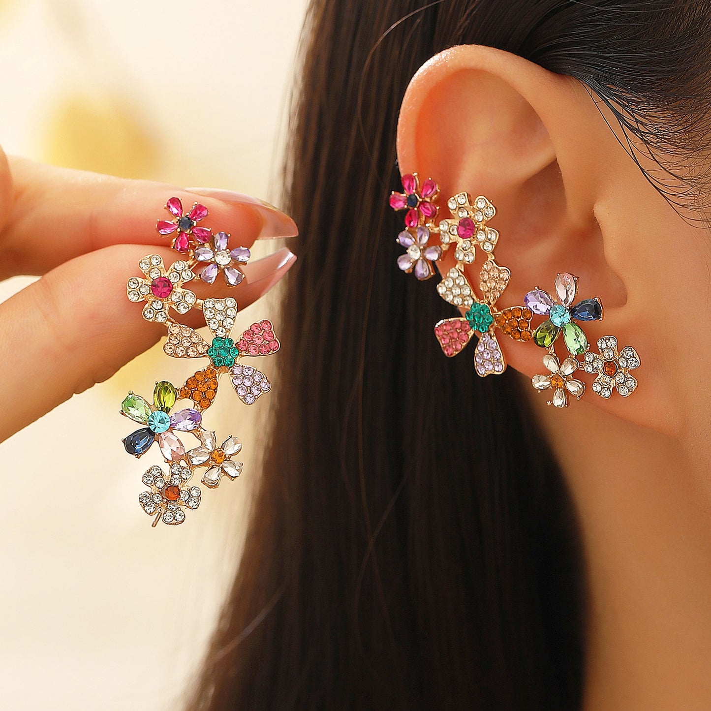 Bouquet Multi-Colour Ear Cuff