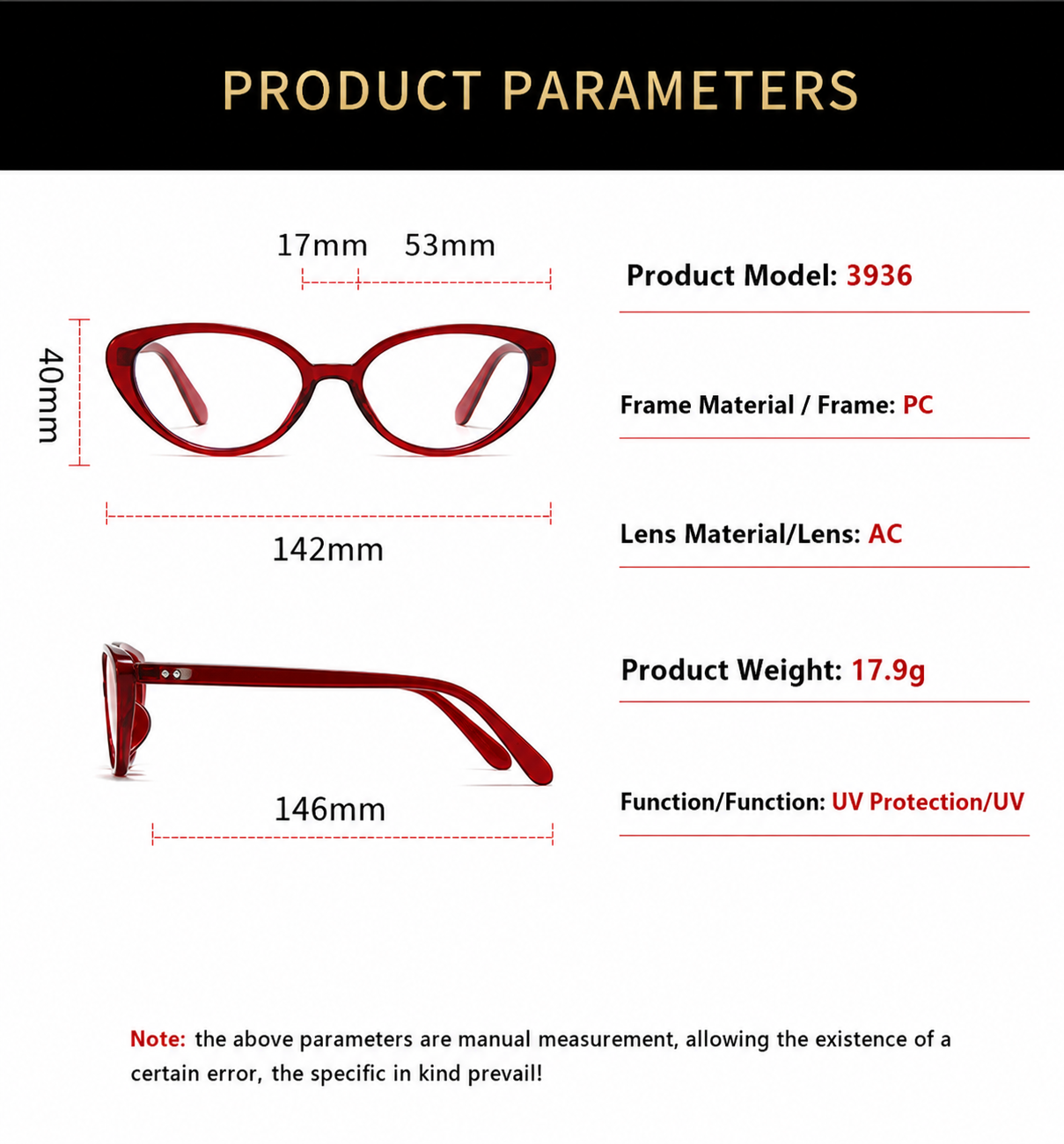 Cat-Eye Frame