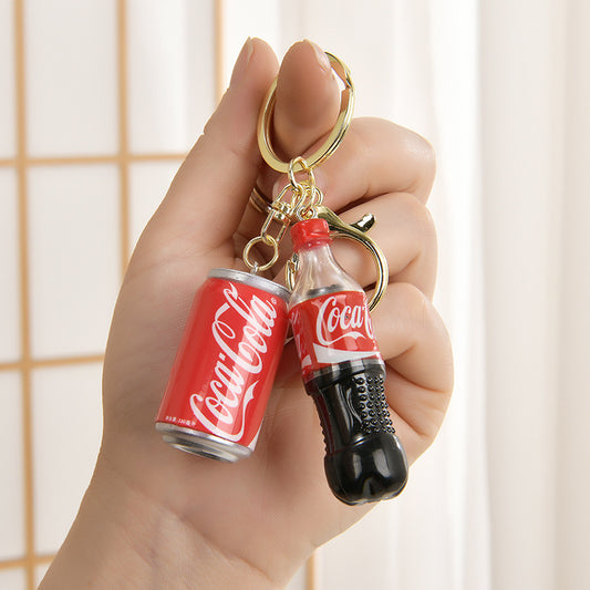 Cola Pop Mini Keychain