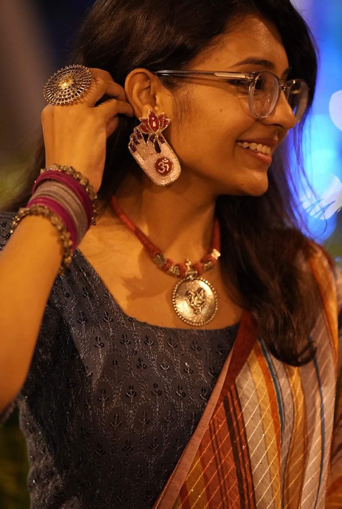 Niti Handmade Beaded Earrings