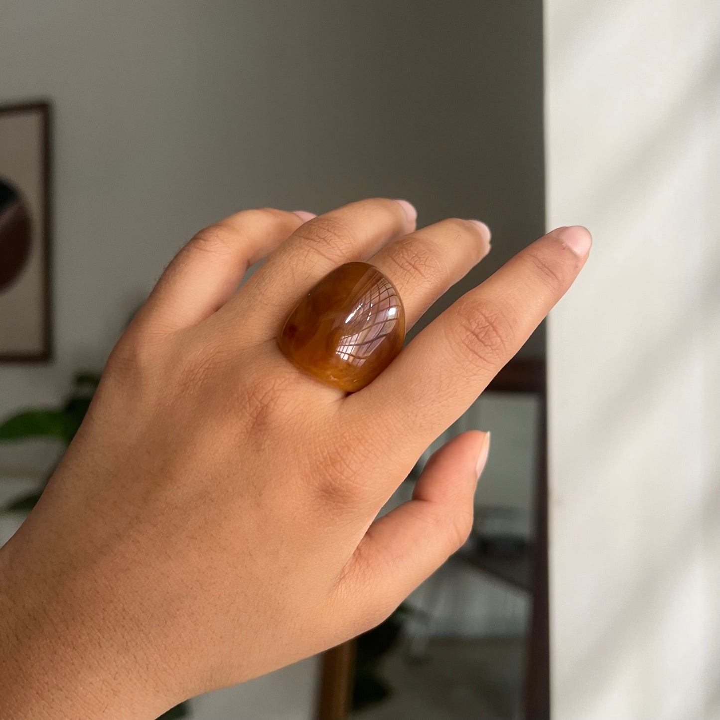 Umber Resin Rings