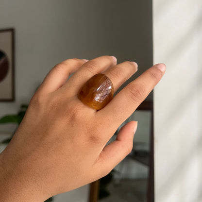 Umber Resin Rings