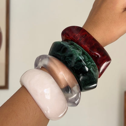 Apoorva’s Resin Bangle Stack