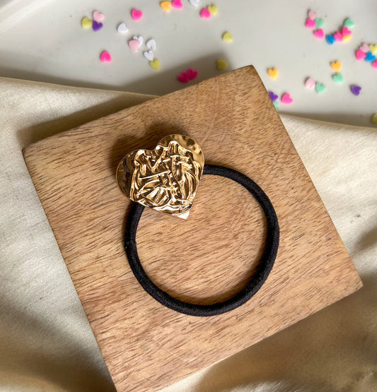 Heart Shaped Stainless Steel Rubber Band