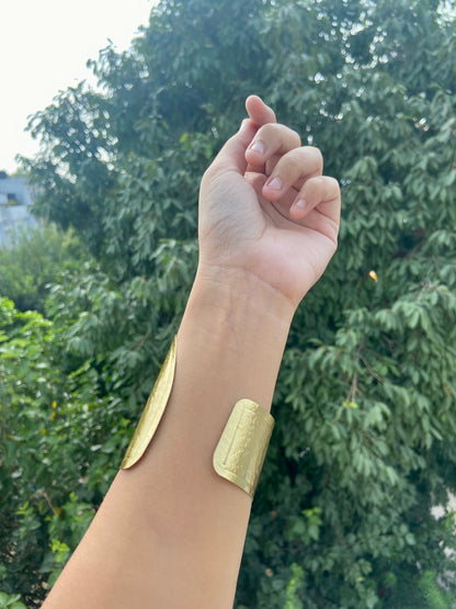 Vayu Handmade Brass Cuff