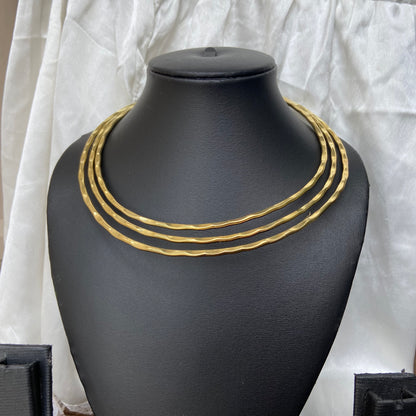 Amara Handmade Brass Choker