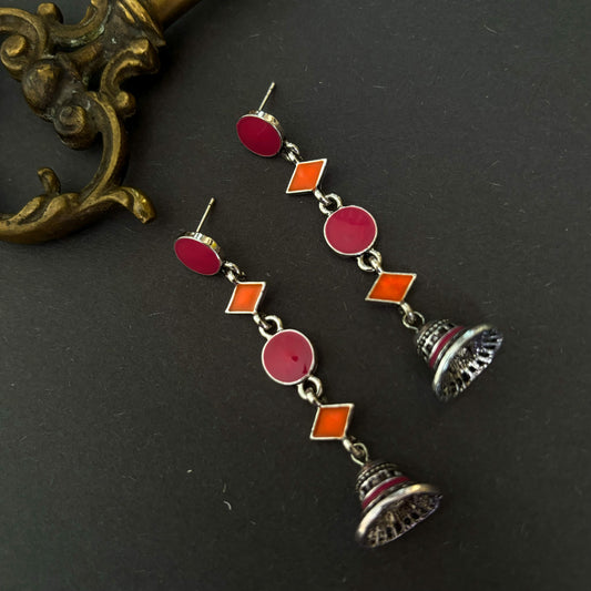 Meha (Pink & Orange)