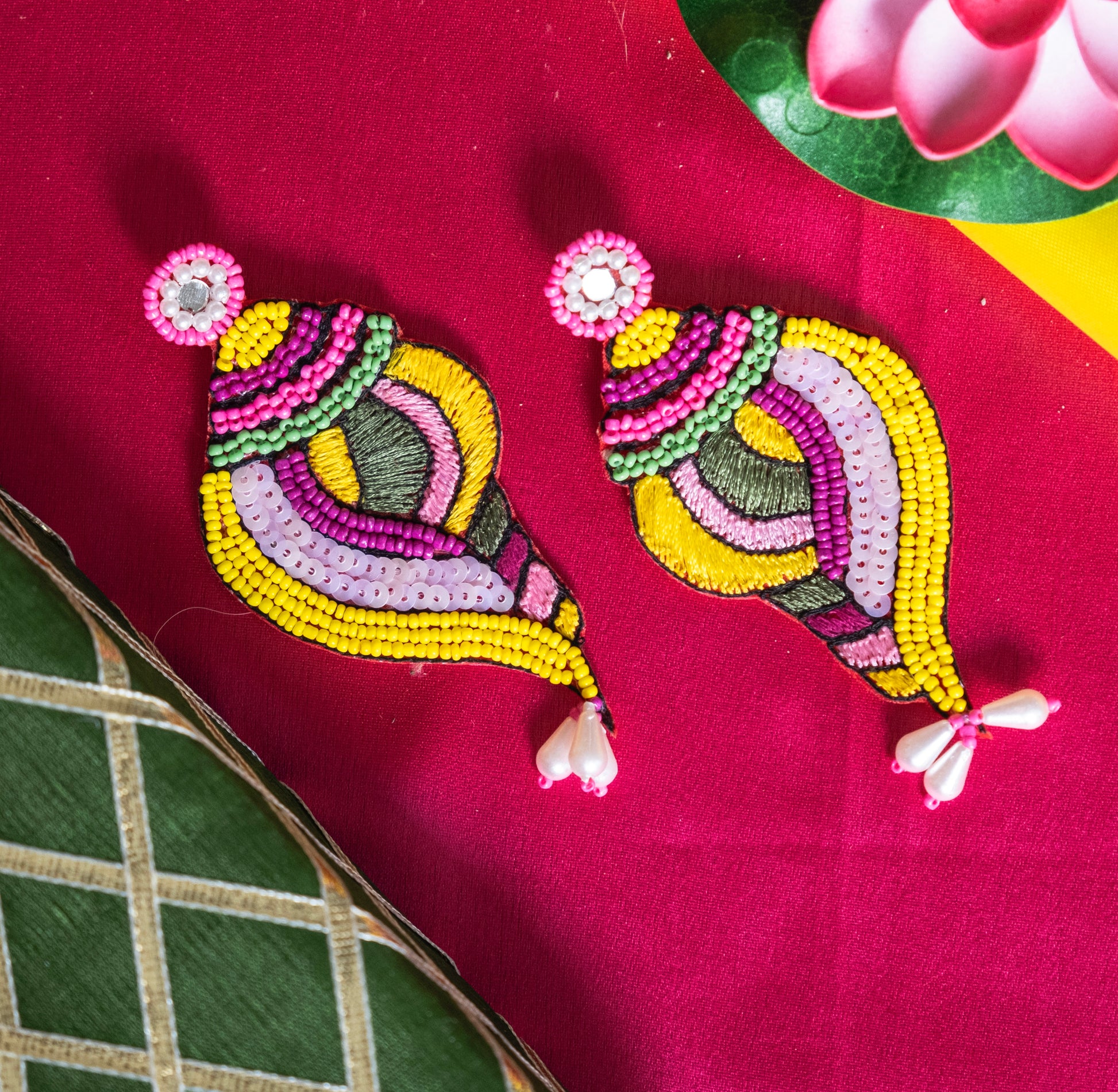 Shaunko Handmade Beaded Earrings – A Little Extra