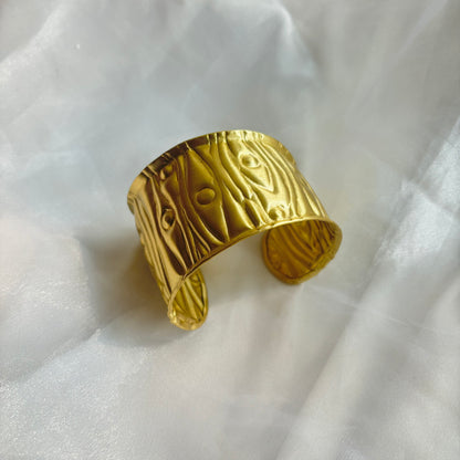 Enchanted Handmade Brass Cuff