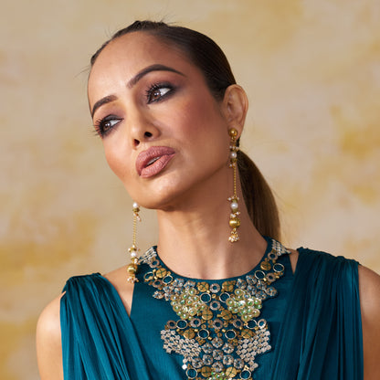 Nayra Brass Earrings