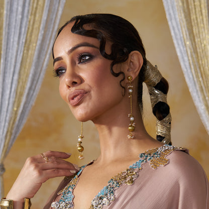 Nayra Brass Earrings