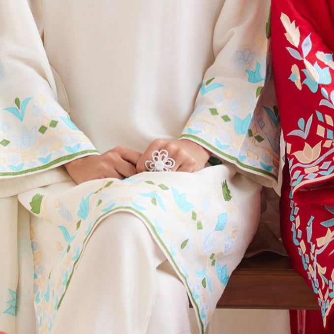 Shabana Beaded Flower Ring