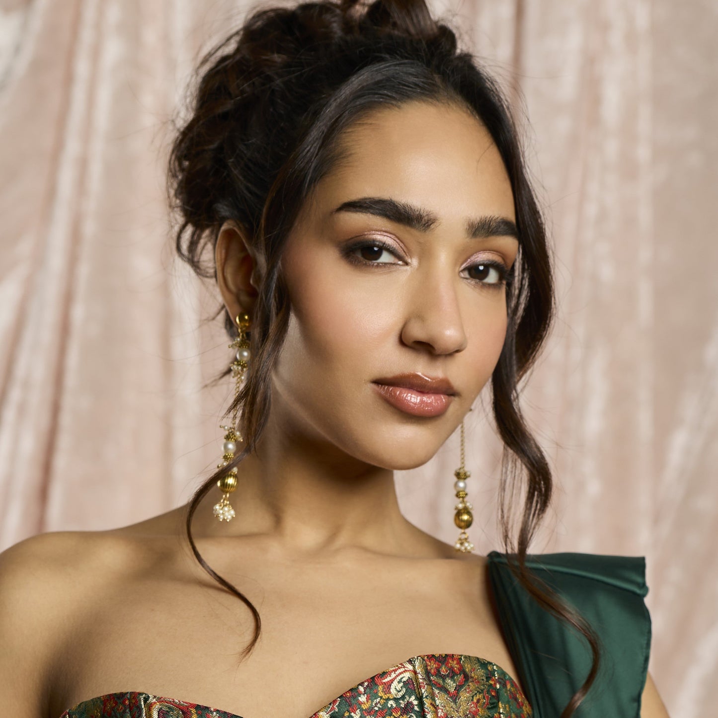 Nayra Brass Earrings