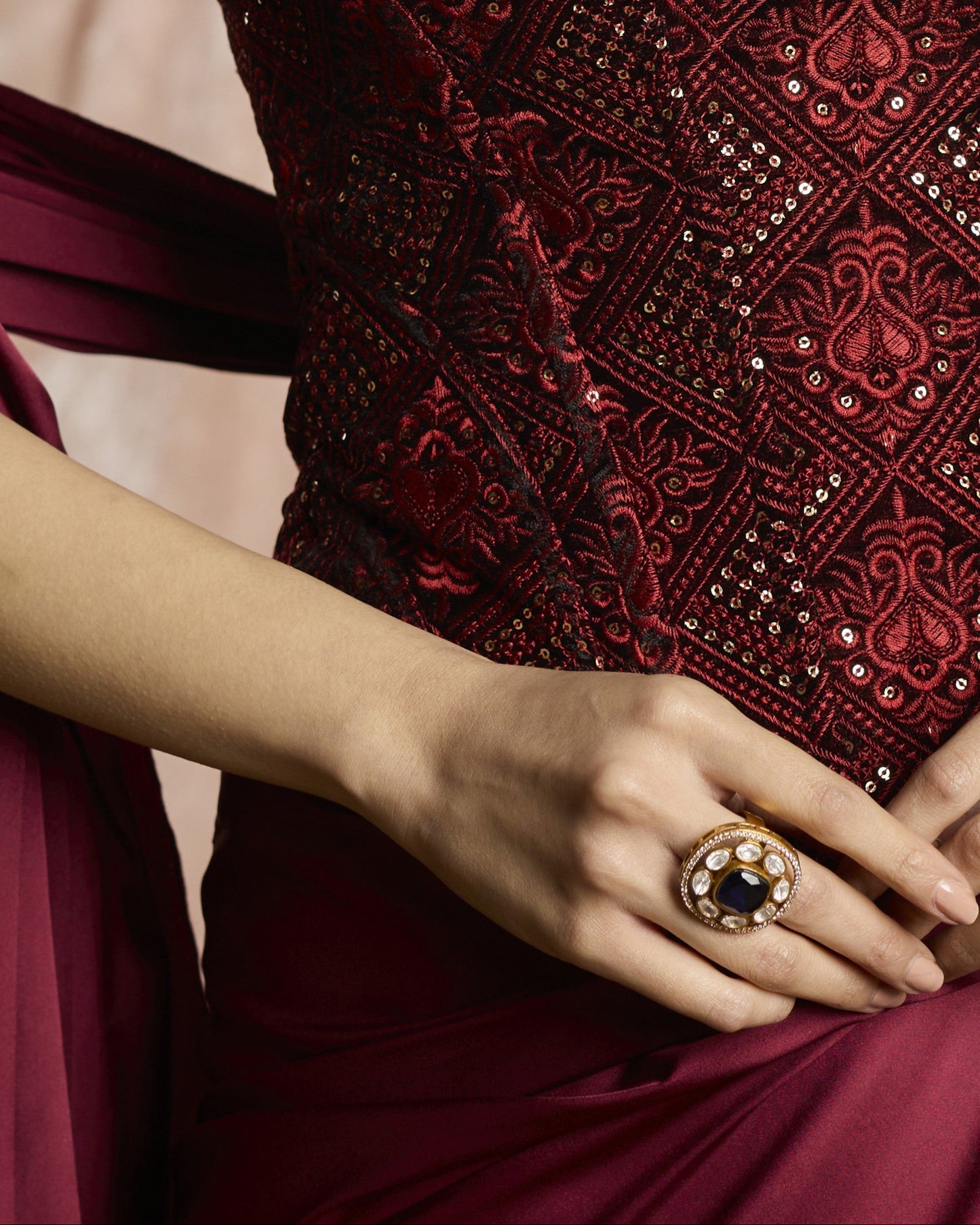 Sitara Kundan Ring