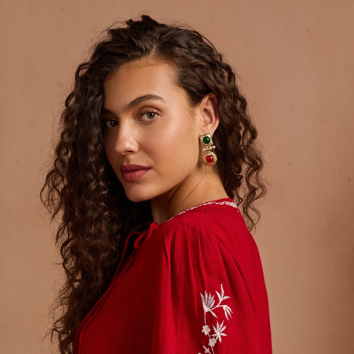 Golden Mirage 18K Gold Plated Earrings