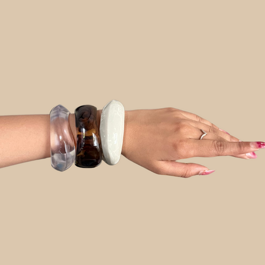 Earthly Resin Bangle