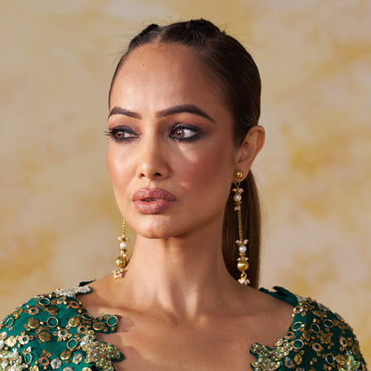 Nayra Brass Earrings