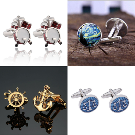 Statement Titanium Cufflinks Collection