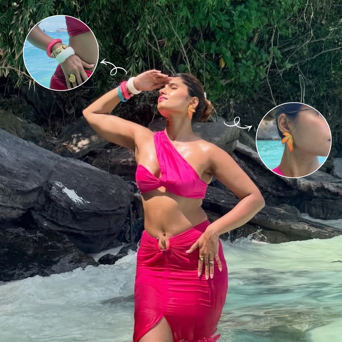 Esha's Vacation Look