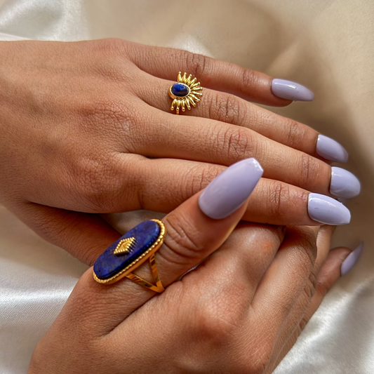 Evil Eye Stainless Steel Rings