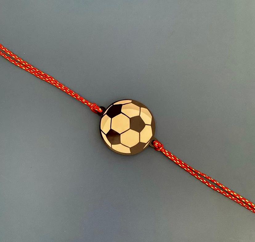 Football  Wooden Rakhi