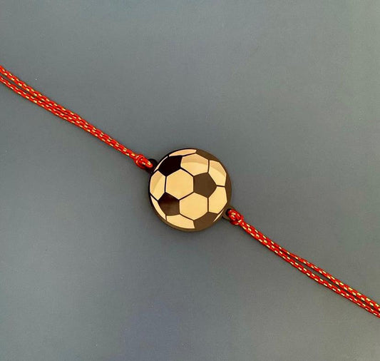 Football  Wooden Rakhi