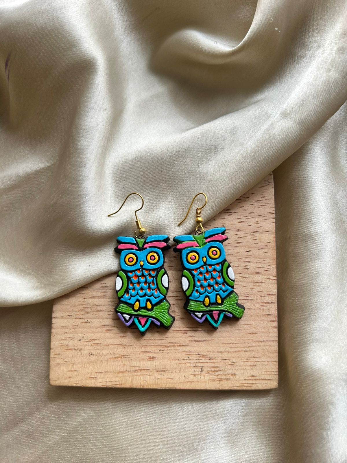 Owlet Terracotta Earrings