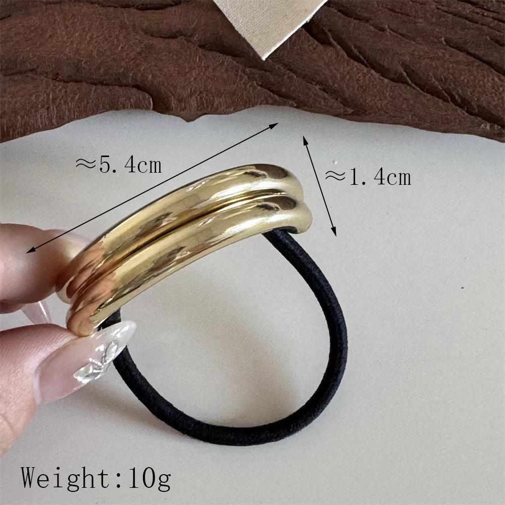 Gold 2-tier Stainless Steel Rubber Band