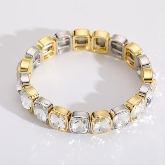 Radiant  Zirconia Zinc Alloy Bracelet