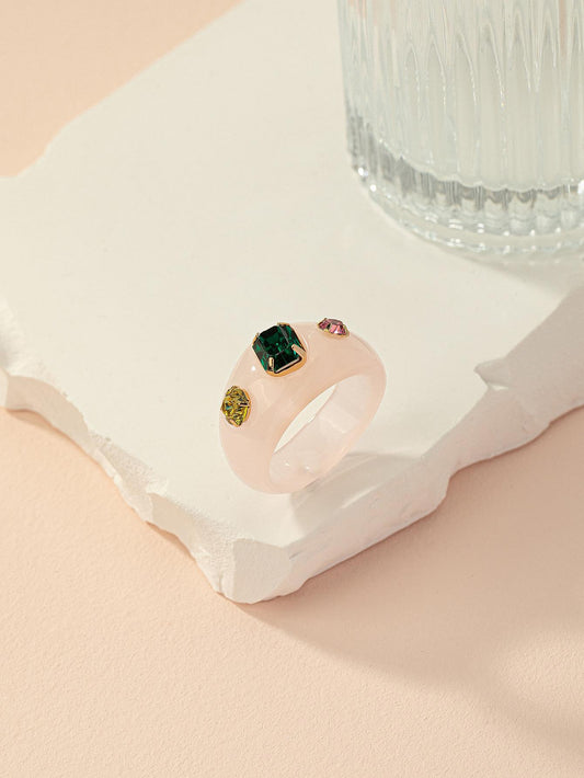 Gem Glaze Acrylic Ring