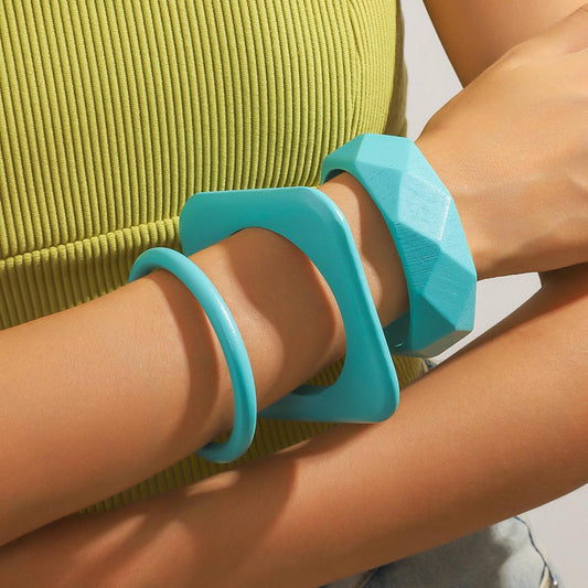 Coastal Pop Bangle Set of 3
