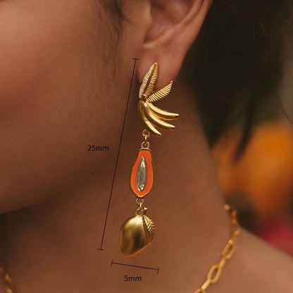 Tropical Tadka Earrings
