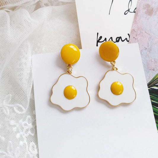 Omelet Metal Earring