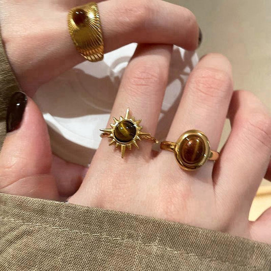 Desert Dusk Rings (Set of 3)