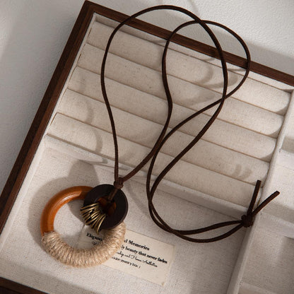 Terra Loop Rope Necklace