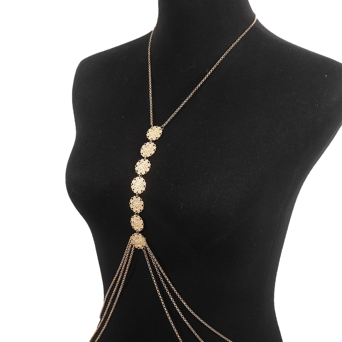 Golden Radiance Body Chain