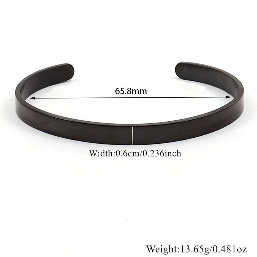 Minimalist Metal Cuff Bangle