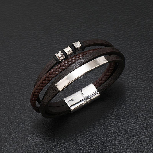 UrbanLayer Leather Bracelet