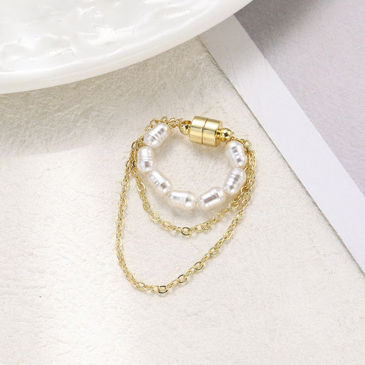 LuxePearl Magnetic One Side Ear Cuff