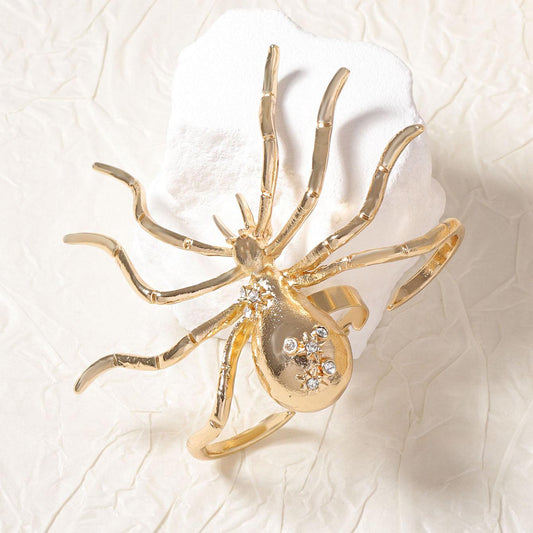 Spider Statement Metal Ring