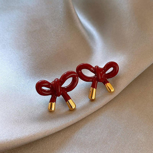 Cherry Knot Studs