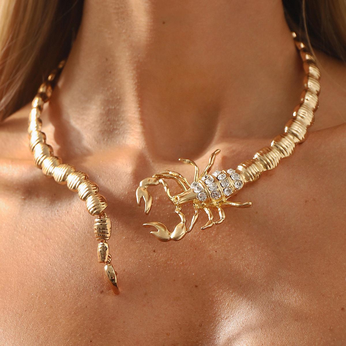 Scorpio Metal Necklace
