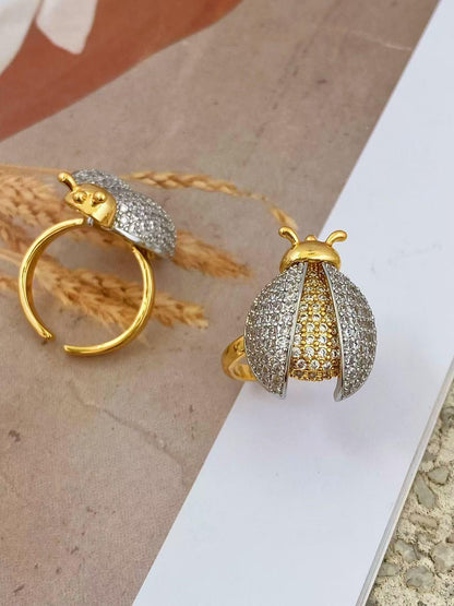 Lady Luxe Bug Ring