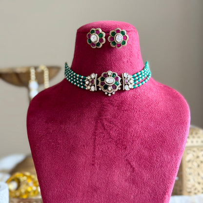 Gulbahar Kundan Choker Set